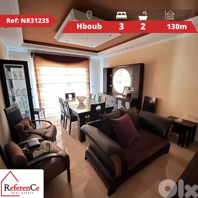 Apartment with view in Hboub for sale شقة مع أطلالة في حبوب للبيع