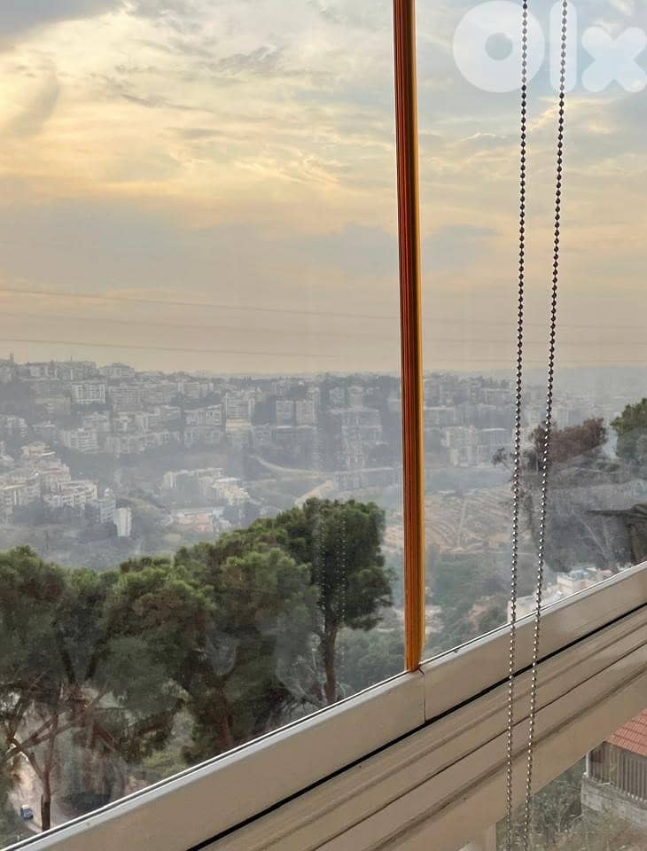 mansourieh apartment 185 sqm for sale panoramic view #2705 0
