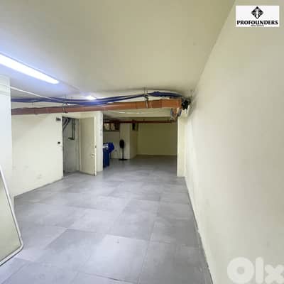 Shop & Warehouse for rent in Achrafie محل و مستودع للايجار في الاشرفية