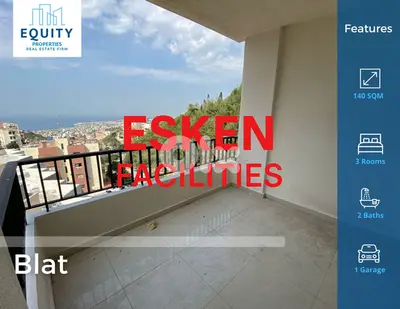 140 SQM Apartment For Sale In Blat Jbeil شقة للبيع #CM70948
