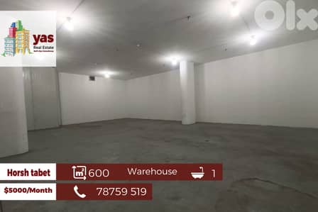 Horsh tabet 600m2 | Spacious Warehouse | Rent | Prime Location | AA