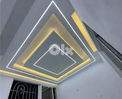 ديكورات جبسم بورد واسقف مستعارة