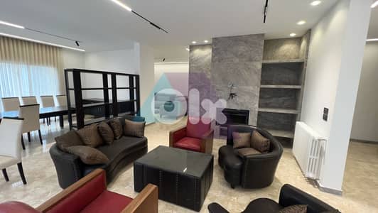 475m2 Furnished apartment+sea view 4sale in Baabda -شقة للبيع في بعبدا