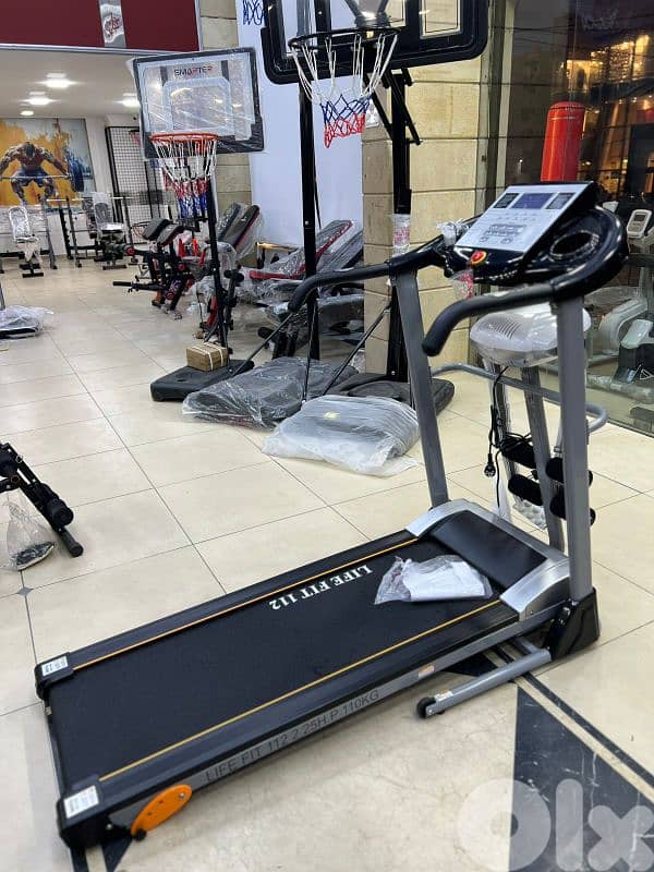 Treadmill life fit مكنة مشي 0