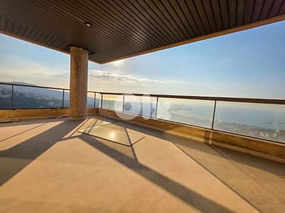 New Apartment in Rabweh, Metn with Panoramic Sea and Mountain View