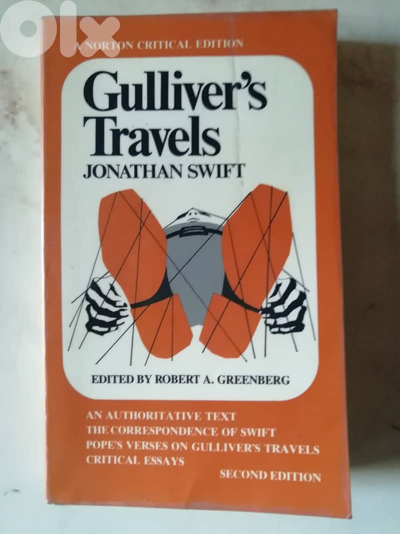 Gulliver's Travels (A Norton Critical Edition) by Jonathan Swift 1970 0