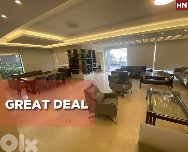 Great Deal | Apartment + Terrace | High-End - sahel alma REF#HN128676 0