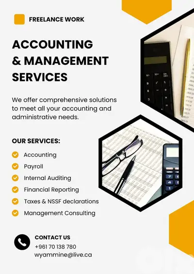 Accounting, Internal Auditing, Management services