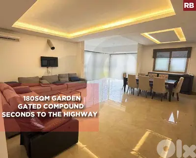 Garden/Gated compound/Seconds to the highway - AMCHIT REF#RB128713
