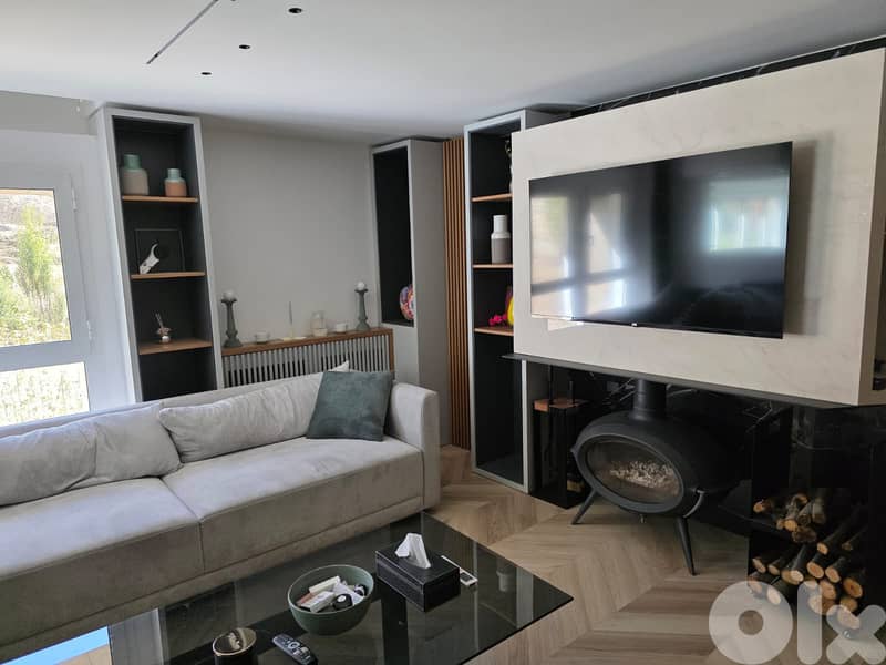 FAQRA CLUB FURNISHED DUPLEX FOR SALE 3 BEDS OPEN VIEW, (KFA-238) 0