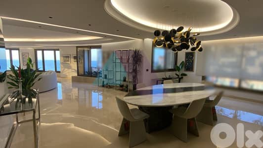 HOT DEAL ! High floor Apartment+seaview 4sale in Rawche شقة في الروشة