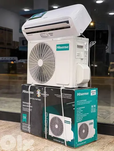 AC HISENSE INVERTER مع التركيب والكفالة ثلاث سنوات