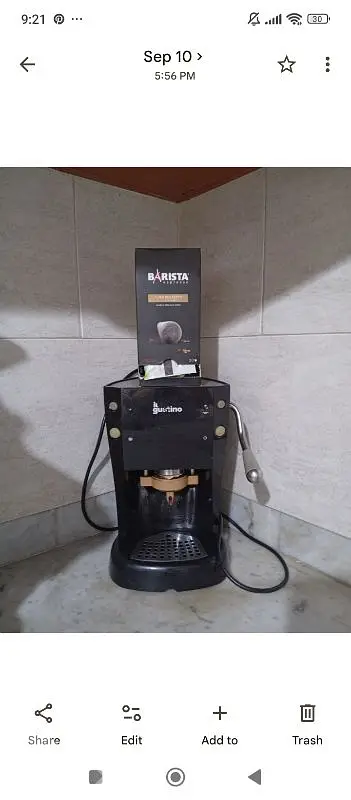 coffee machine