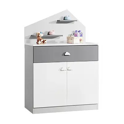 Wooden Baby Dresser - خزانة أطفال خشبية