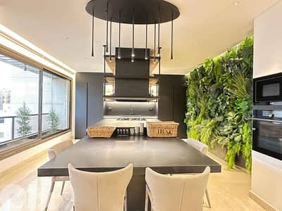 L19755 -Modern & Furnished Apartment with Sea View For Sale in Raouche