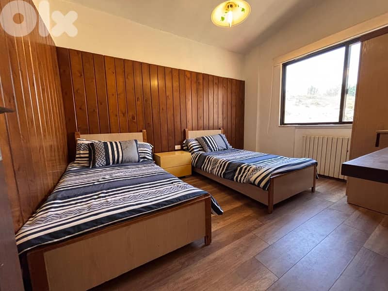 DIRECTLY ON THE SLOPES CHALET FOR SALE IN FAQRA , (KFA-216) 2