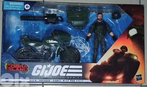 G. I. Joe Classified Breaker with Ram Cycle