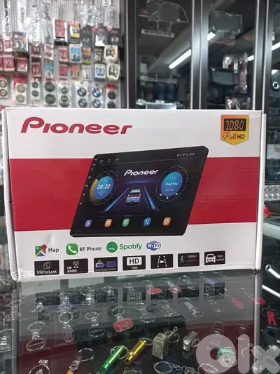 pioneer android screen 9 inch 8GB Ram 128GB Memory
