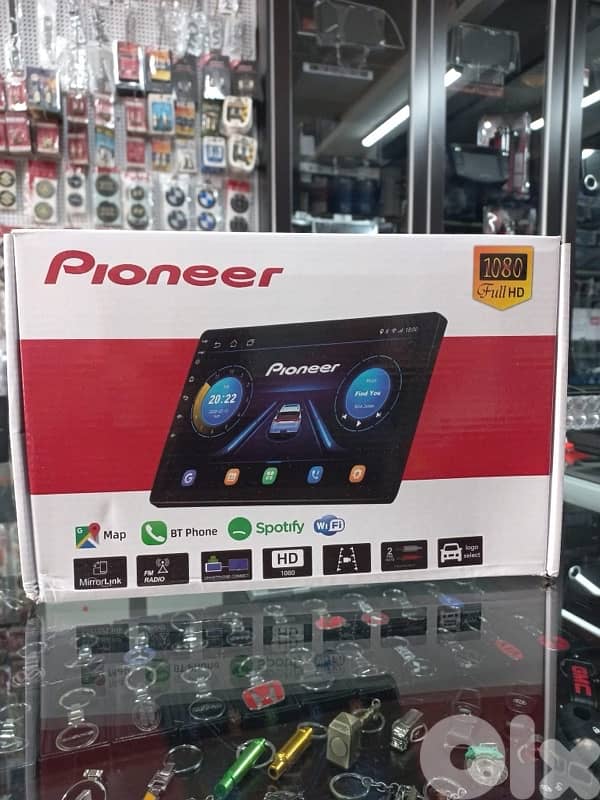 pioneer android screen 9 inch 8GB Ram 128GB Memory 0