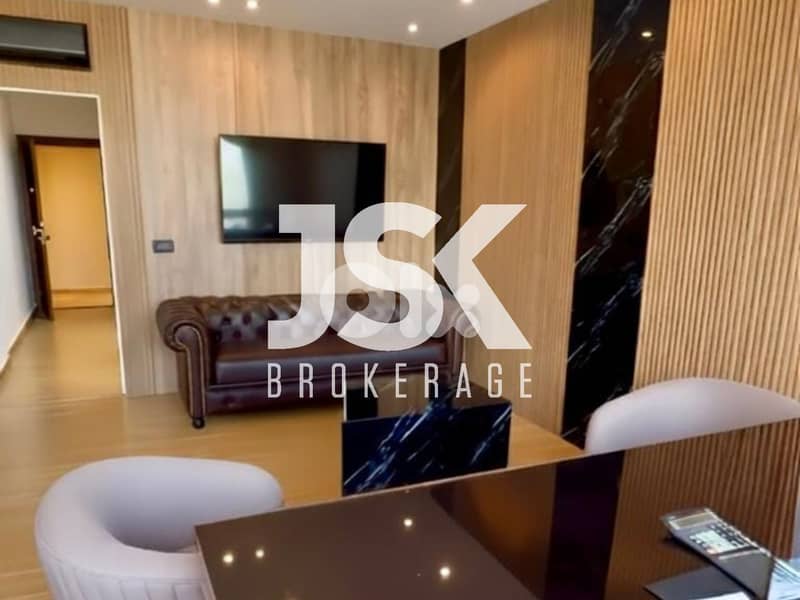 L19768 - Fully Furnished Office For Rent in Zalka Good Location 0