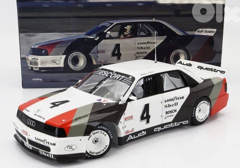 Audi 200 Quattro (Trans-Am 1988) diecast car model 1;18 0