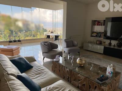 PANORAMIC VIEW APATMENT FOR SALE IN YARZEH BAABDA NEW BLDG, (BA-483)