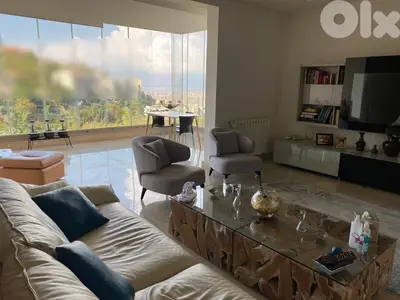 PANORAMIC VIEW APATMENT FOR SALE IN YARZEH BAABDA NEW BLDG, (BA-483)