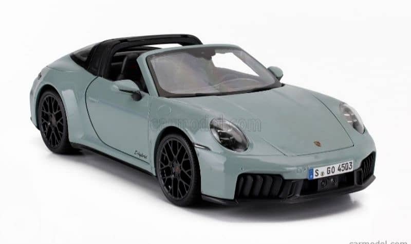 Porsche 911 (992-2) Targa 4 GTS 2025 diecast car model 1;18 3