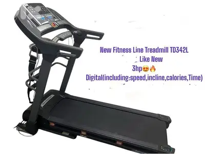 sportop fitness treadmill 2hp full options