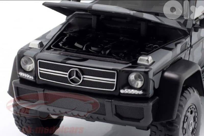 Mercedes AMG 6×6 diecast car model 1;24 4