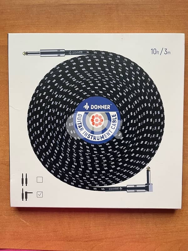 Donner Guitar Cable 3m – New 0