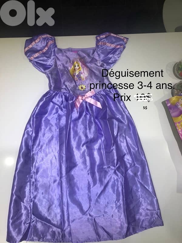 déguisement 5$ chaque 2