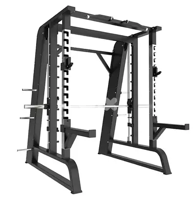 Smith Machine + Power Rack (Stainless) 2 in 1 Smith Machine + Power Rack (Stainless) 2 in 1
