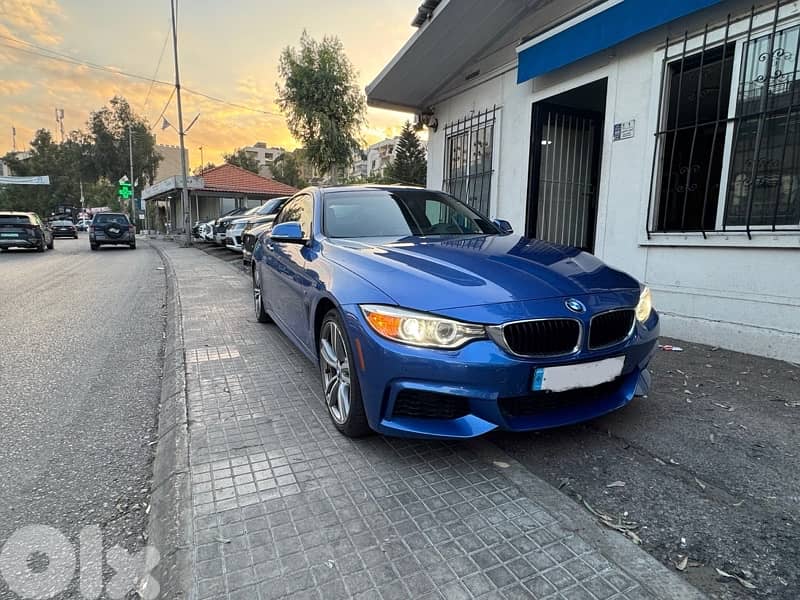 BMW 435 Blue Color 0