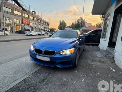 BMW 435 Blue Color