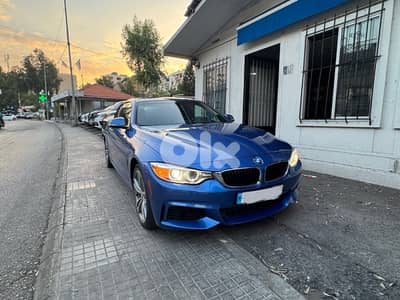 BMW 435 Blue Color