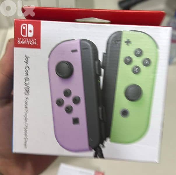 Nintendo Joy-con pastel green/pastel purple 0