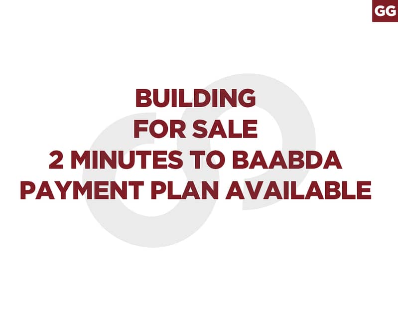 comecercial building for sale - Hadath , BAABDA REF#GG128903 0