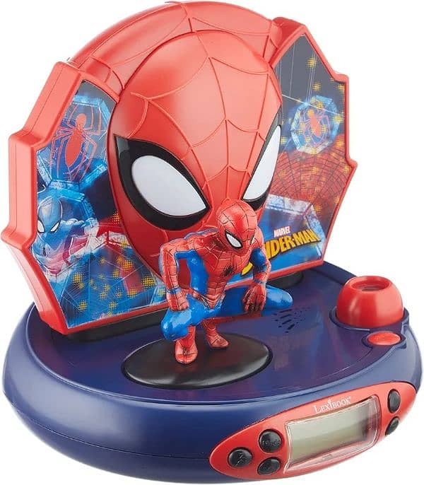 lexibook marvel spider-man radio alarm 0
