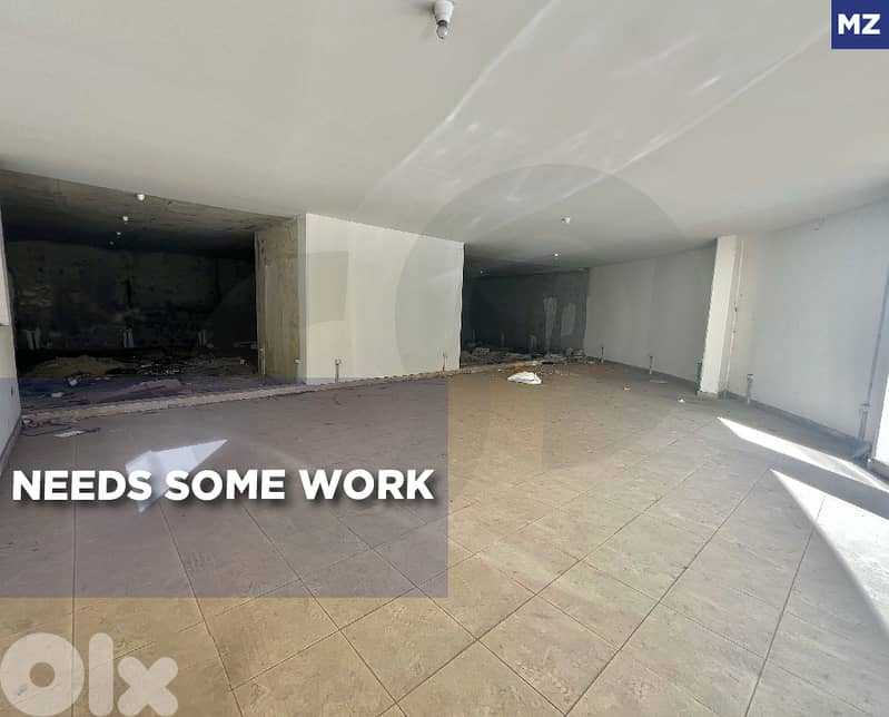 This spacious  shop / warehouse in the heart of bsalim  REF#MZ128907 0
