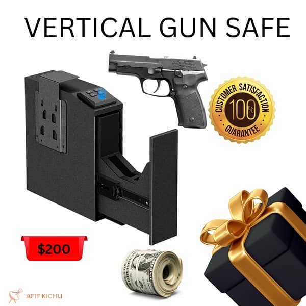 Pistol Safe/Box with Fingerprint 0