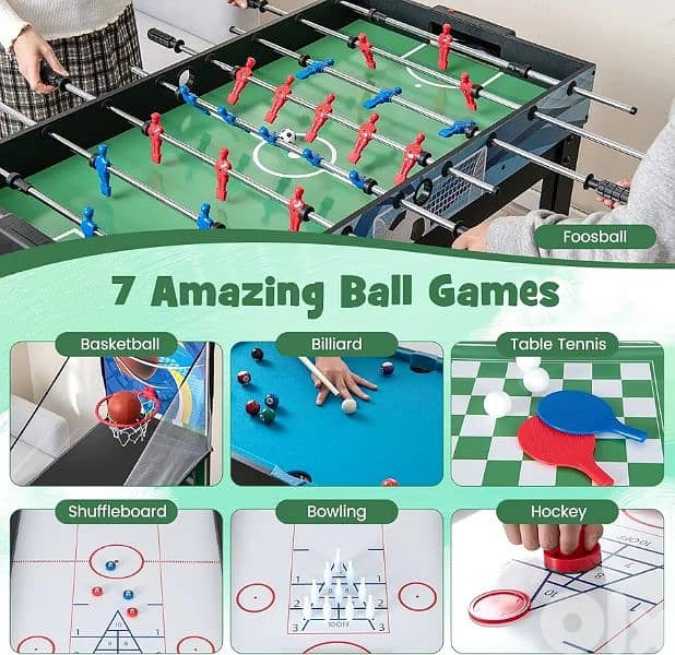 costway multi-game table 14 in 1 1