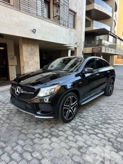 Mercedes GLE 43 AMG coupe NP 2017 black on back (clean carfax)