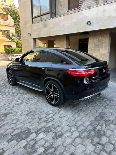 Mercedes GLE 43 AMG coupe NP 2017 black on back (clean carfax)