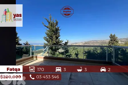 Fatqa 170m2 | 90m2 Terrace | Brand New Duplex | Panoramic View | EH/IV