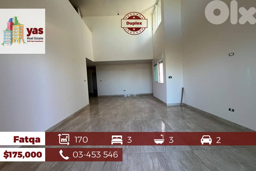 Fatqa 170m2 | Luxury | Prime Area | Duplex | EH/IV 0