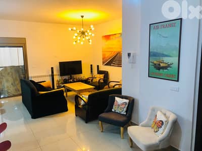 mazraat yachouh fully furnished apartment 100 sqm for sale #6810