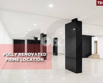 Fully Renovated, Showroom-Ramlet El Bayda /رملة البضاء REF#TD128966