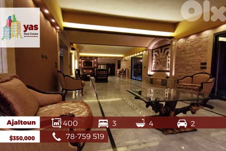 Ajaltoun 400m2 | 100m2 Terrace | Super Unique Property | Luxury | MY | Ajaltoun 400m2 | 100m2 Terrace | Super Unique Property | Luxury | MY |