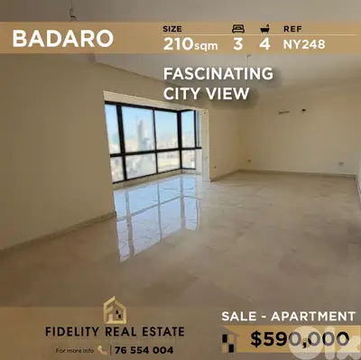 Apartment for sale in Badaro NY248 شقة للبيع في بدارو